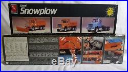 Lot Of 2 Revell/AMT Unimog U1300L Snow PlowithFord Snowplow Model Kits