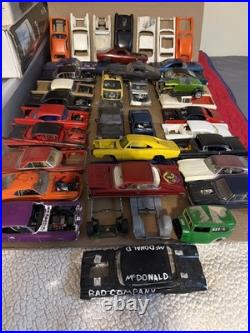 Lot Of 37 Vintage Junkyard Model Parts & Bodies Chargers'57 Chevy Impala Monte