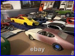 Lot Of 37 Vintage Junkyard Model Parts & Bodies Chargers'57 Chevy Impala Monte