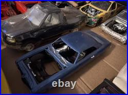Lot Of 37 Vintage Junkyard Model Parts & Bodies Chargers'57 Chevy Impala Monte