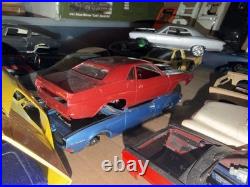 Lot Of 37 Vintage Junkyard Model Parts & Bodies Chargers'57 Chevy Impala Monte