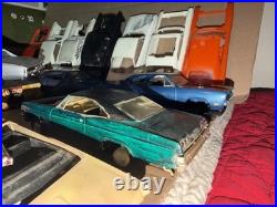 Lot Of 37 Vintage Junkyard Model Parts & Bodies Chargers'57 Chevy Impala Monte