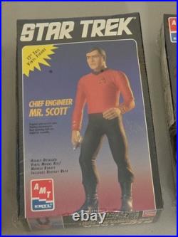Lot Of 3 AMT/ERTL Model Kits -Star Trek Mr. Scott & Dr McCoy Star Wars Han Solo Lot Of 3 AMT/ERTL Model Kits -Star Trek Mr. Scott & Dr McCoy Star Wars Han Solo