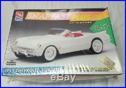 Lot Of 4 Corvette Model Kits 3 AMT + 1 Monogram Die Cast Model Kit