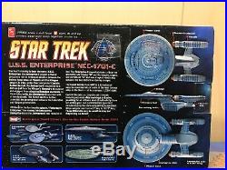 Lot Of Star Trek-polar Lights Star-AMT Model Kits-USSEnterprise Klingon D7-Surak