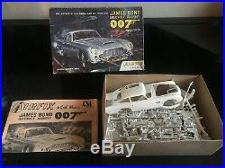 Lot of 14 Vintage Model Car Kits AMT, MFC, AIRFIX, Revell, James Bond, Corvette