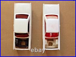 Lot of 2 Vintage 1965 Mercury Hardtop Screwbottom Model Cars for Parts/ Restore