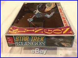 Lot of 3 Vintage 1966-1968 AMT S952 Star Trek Klingon Model Kits