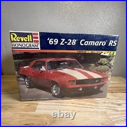 Lot of 4 Camaro Model Car Kits, Vintage, Z/28, RS, Ultra-Z, AMT, Revell CA04