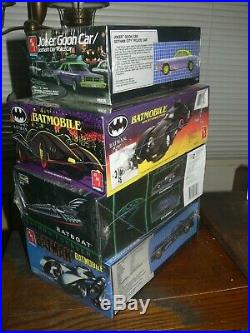 Lot of 4x AMT & Revell Batman 1989-1995 Movie Model Kits Brand New & Sealed