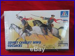 Lot of 6 Soldier Military Model Kits Unassembled in original boxes