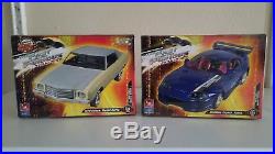 Lot of 7 AMT The Fast and the Furious Plastic Model Car Kits 1/25 scale