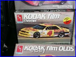 Lot of 8 AMT FACTORY SEALED NASCAR RACE CAR Model Kits