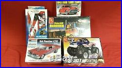 Lot of FOUR Model Kits PLUS Paint Set