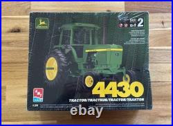 M7 VERY rare factory sealed John Deere tractor AMT 1/25 model kit 4430 1999