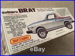 MAKE OFFER! AMT Matchbox 1979 Subaru BRAT Model 1/25 Scale Toy Car 4x4 Lesney