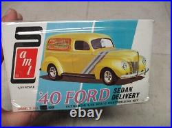 MIB 1969 Orig Issue VTG'40 Ford Sedan 2in1 Model/Kit AMT USA 2540 1940 1/25