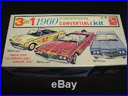 MIB Rare VTG 1960 Mercury Convertible Model/Kit AMT USA 33360 Impeccable AAA+