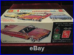 MIB Rare VTG 1960 Mercury Convertible Model/Kit AMT USA 33360 Impeccable AAA+