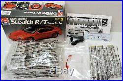 MODEL CAR LOT A (8) AMT/ERTL & REVELL 1/24 1/25 scale EXOTIC/FAST CAR kits