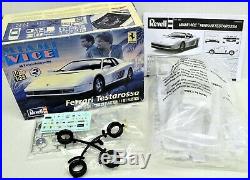 MODEL CAR LOT A (8) AMT/ERTL & REVELL 1/24 1/25 scale EXOTIC/FAST CAR kits