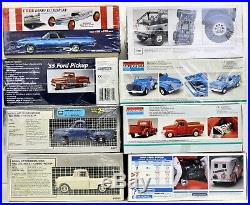 MODEL CAR LOT C (8) AMT/ERTL MONOGRAM REVELL 1/25 1/24 scale TRUCK KITS