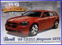 MODEL CAR LOT E (8) AMT AMT/ERTL REVELL MONOGRAM 1/24 1/25 MODEL CAR kits