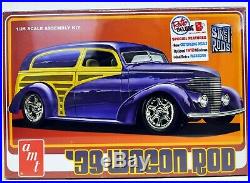 MODEL CAR LOT E (8) AMT AMT/ERTL REVELL MONOGRAM 1/24 1/25 MODEL CAR kits