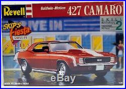 MODEL CAR LOT H (3) AMT and REVELL 1/25 CHEVROLET CAMARO car kits