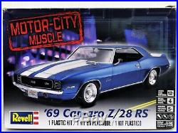 MODEL CAR LOT H (3) AMT and REVELL 1/25 CHEVROLET CAMARO car kits