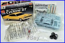 MODEL CAR LOT H (6) AMT/ERTL MONOGRAM 1/25 scale CHEVY FORD MERCURY CAR KITS