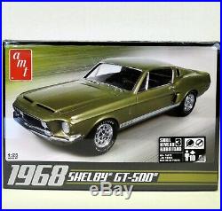 MODEL CAR LOT J (3) AMT & MONOGRAM 1/25 1/24 FORD MUSTANG & SHELBY car kits