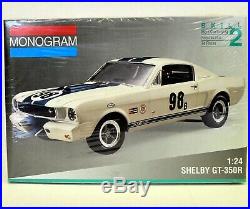 MODEL CAR LOT J (3) AMT & MONOGRAM 1/25 1/24 FORD MUSTANG & SHELBY car kits