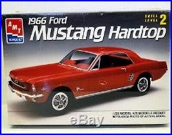 MODEL CAR LOT L (3) AMT/ERTL 1/25 FORD & SHELBY MUSTANG car kits