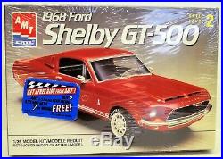 MODEL CAR LOT L (3) AMT/ERTL 1/25 FORD & SHELBY MUSTANG car kits