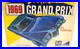 MPC 125 1969 Pontiac Grand Prix Sealed Inside Vintage Original Model Kit RARE