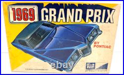 MPC 125 1969 Pontiac Grand Prix Sealed Inside Vintage Original Model Kit RARE