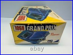 MPC 125 1969 Pontiac Grand Prix Sealed Inside Vintage Original Model Kit RARE