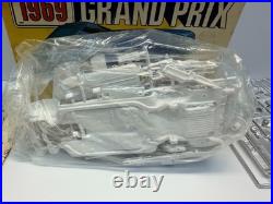 MPC 125 1969 Pontiac Grand Prix Sealed Inside Vintage Original Model Kit RARE