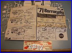 MPC 1971 PLYMOUTH HEMI BARRACUDA #1-7102-200 71 1/25 AMT MINT UNBUILT MODEL KIT