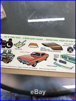 MPC 1974 DODGE CHARGER ANNUAL 3 IN 1 #1-7407-250 1/25 74 AMT Open Box Manual