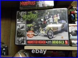MUNSTERS KOACH & DRAG-U-LA AMT Dual Model Kits Ltd. Ed. Metal Tin TV Cars SEALED