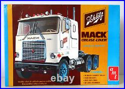 Mack Cruise Liner Schlitz AMT 125 Scale Model Kit #T553 Open Box Sealed Parts