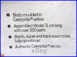 Matchbox AMT Caterpillar Yellow Dozer D8H 125 Scale Model Kit New in Open Box