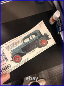 Model Car Lot, AMT, Revell, lindberg, 7 cars