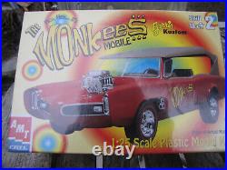 Model Cars Ed Big Daddy And The Monkees Plastic Models Sealed Revell / Amt