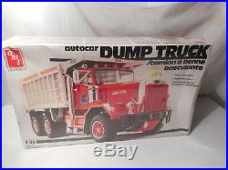 Model Semi Kit Auto Car Dump Truck