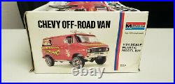 Monogram Chevy Off-Road Van The Desert Rat 1/24 Kit OPENED #2224