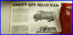 Monogram Chevy Off-Road Van The Desert Rat 1/24 Kit OPENED #2224