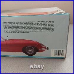 Monogram Model Kit Jaguar XK-E Coupe 18 254-Pc Box Instructions Unpunched READ
